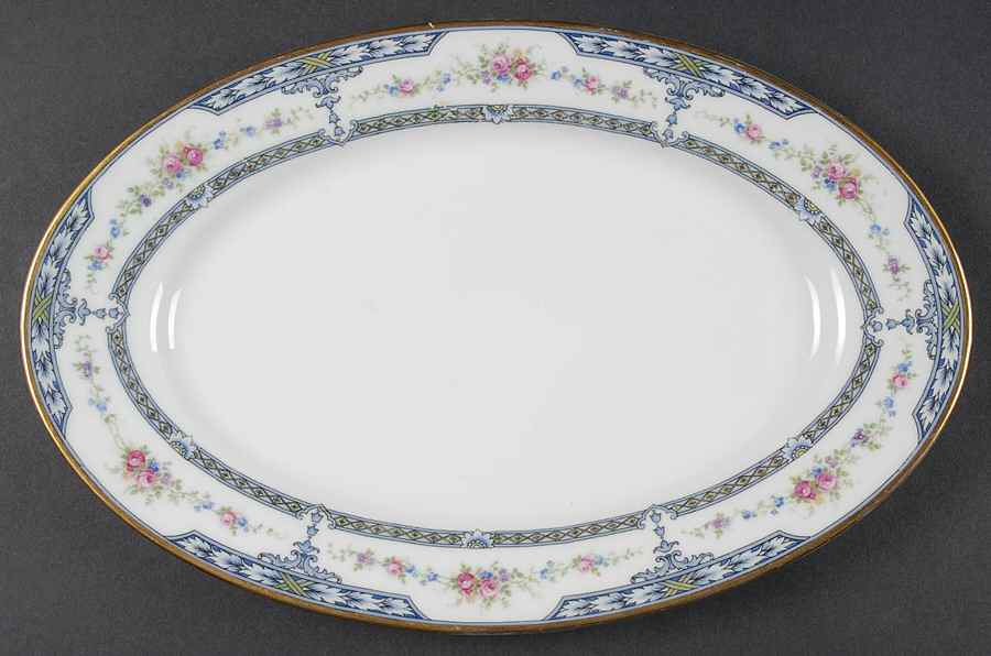 Belvedere 12" Oval Serving Platter by Fraureuth-1