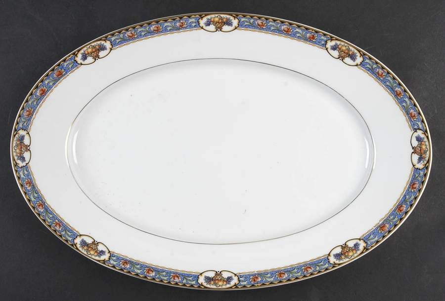 22547 15" Oval Serving Platter by Fraureuth-1