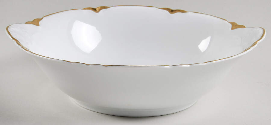 Montual Gold 9" Round Vegetable Bowl by Fraureuth-1