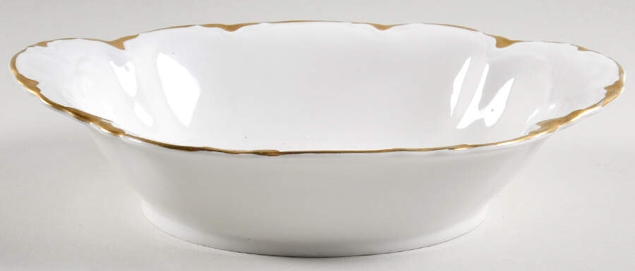 Montual Gold 9" Oval Vegetable Bowl by Fraureuth-1