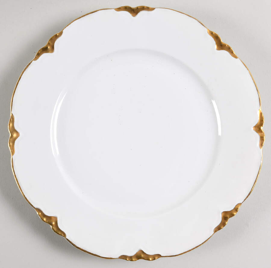 Montual Gold Dinner Plate by Fraureuth-1