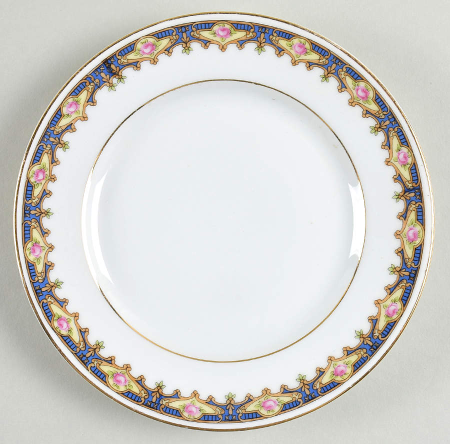 Rosebud (15484) Bread & Butter Plate by Fraureuth-1