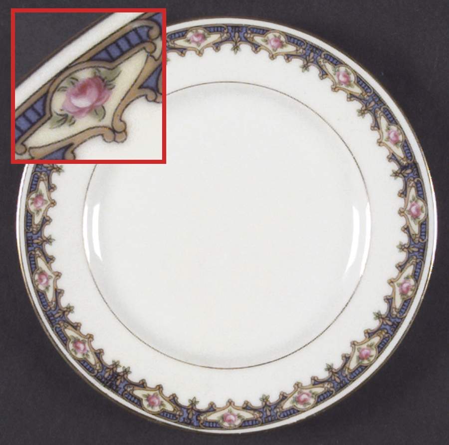 Rosebud (15484) Salad Plate by Fraureuth-1