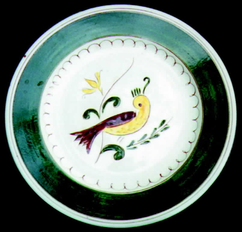 Single Bird Dinner Plate by Stangl-1
