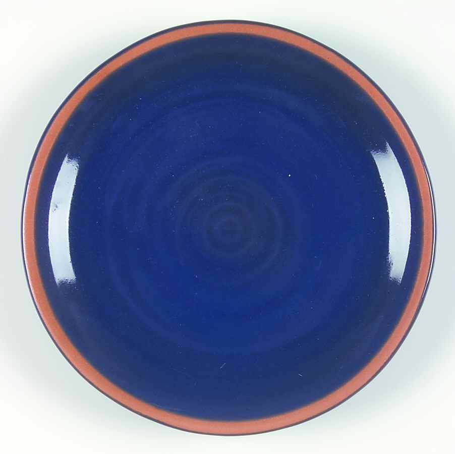 Colorworks Navy Blue Salad Plate by Frankoma-1