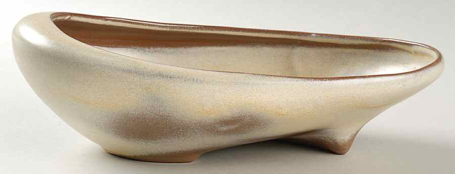 Lazy Bones (Desert Gold) 10" Oval Vegetable Bowl by Frankoma-1
