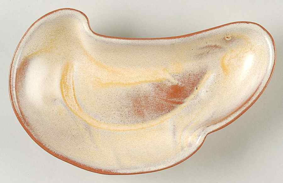 Lazy Bones (Desert Gold) Bone Dish by Frankoma-1