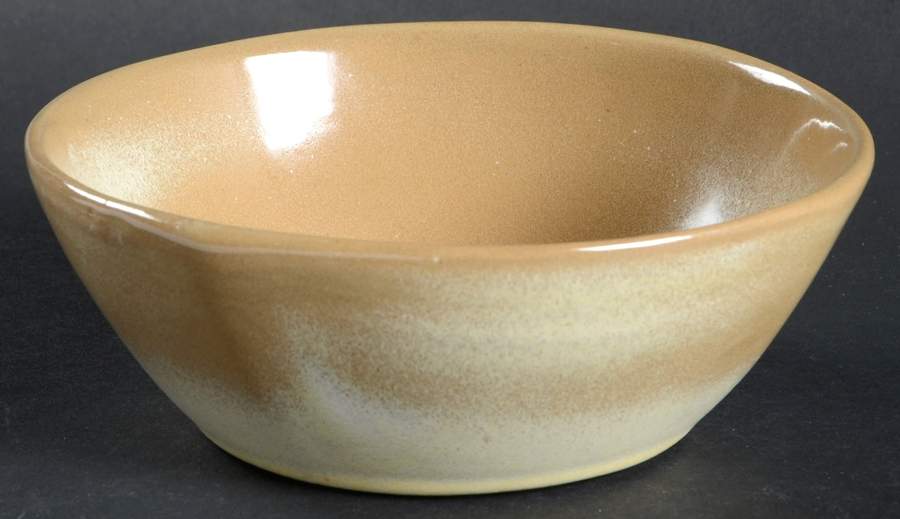 Lazy Bones (Desert Gold) Fruit/Dessert (Sauce) Bowl by Frankoma-1