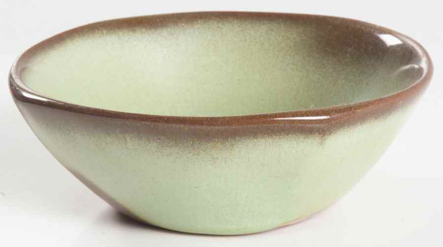 Lazy Bones Prairie Green Fruit/Dessert (Sauce) Bowl by Frankoma-1