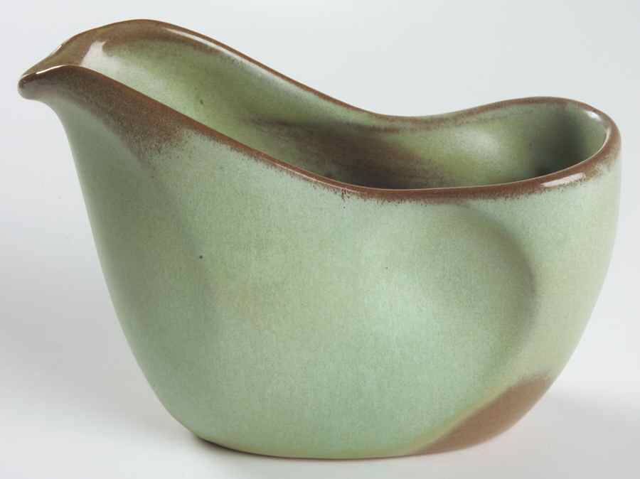 Lazy Bones Prairie Green Creamer by Frankoma-1