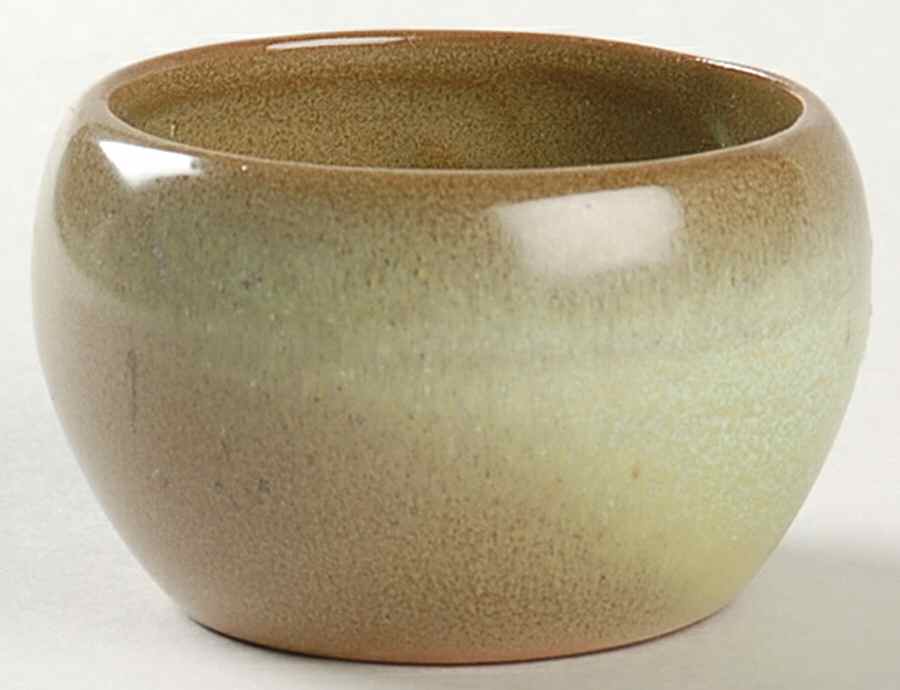 Lazy Bones Prairie Green Individual Open Sugar Bowl by Frankoma-1