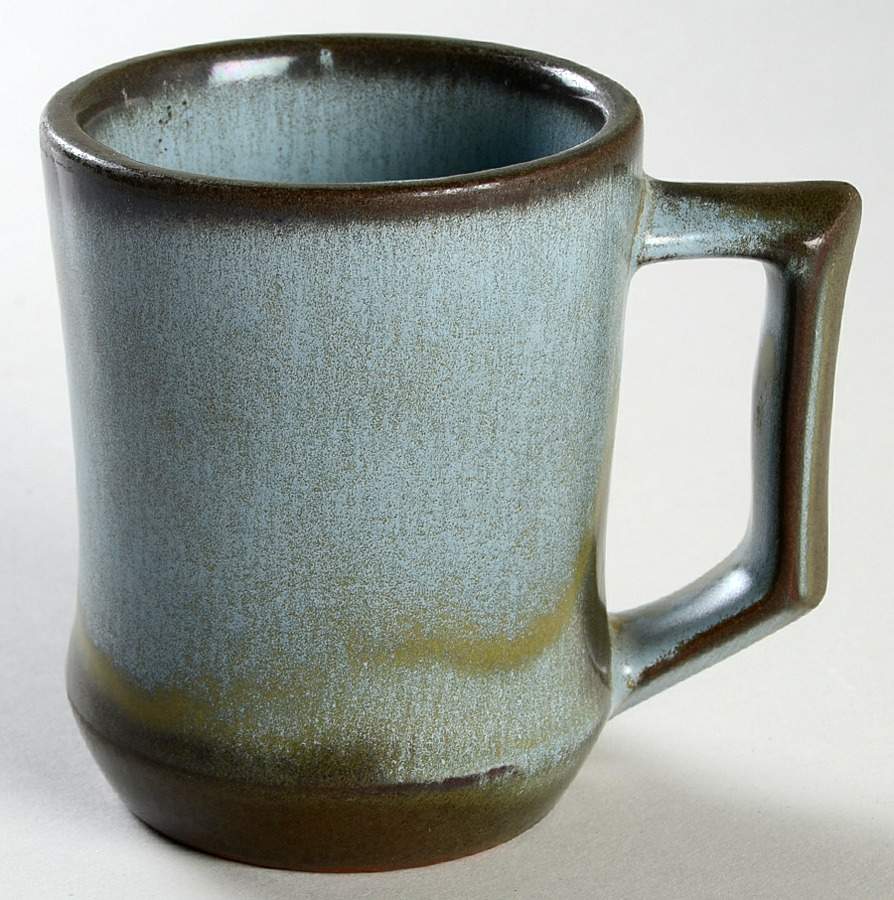 Plainsman Woodland Moss Mug by Frankoma-1