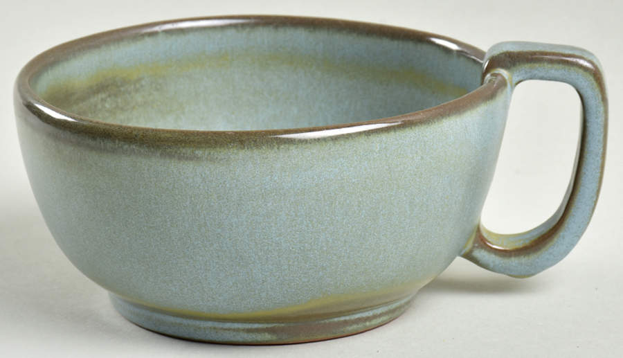 Plainsman Woodland Moss Soup Mug by Frankoma-1