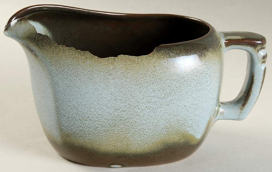 Plainsman Woodland Moss Gravy Boat by Frankoma-1