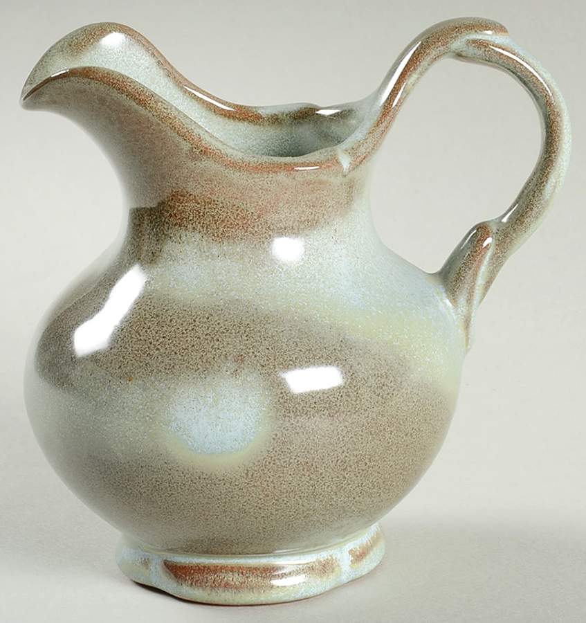 Plainsman Woodland Moss Small Pitcher by Frankoma-1