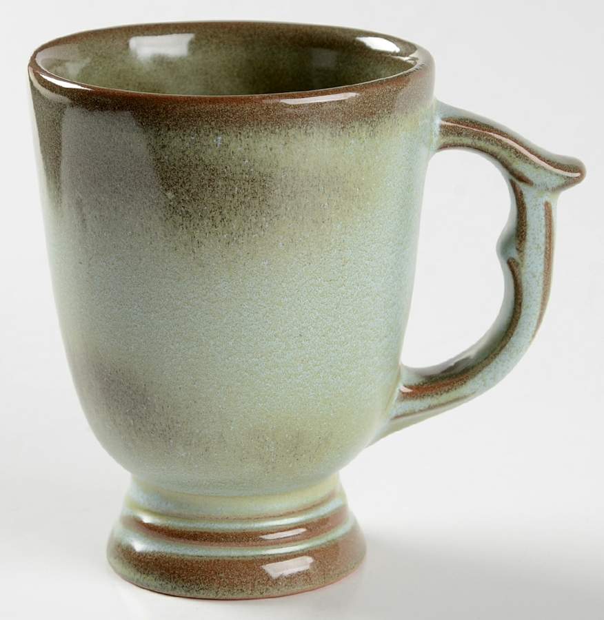 Plainsman Woodland Moss Mug by Frankoma-1