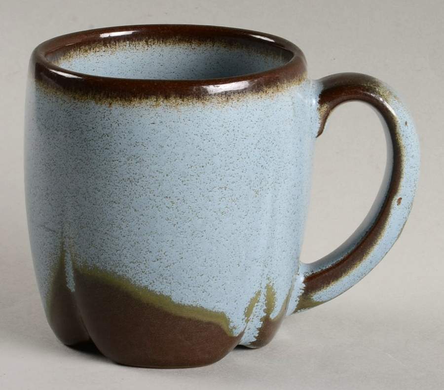 Plainsman Woodland Moss Mug by Frankoma-1