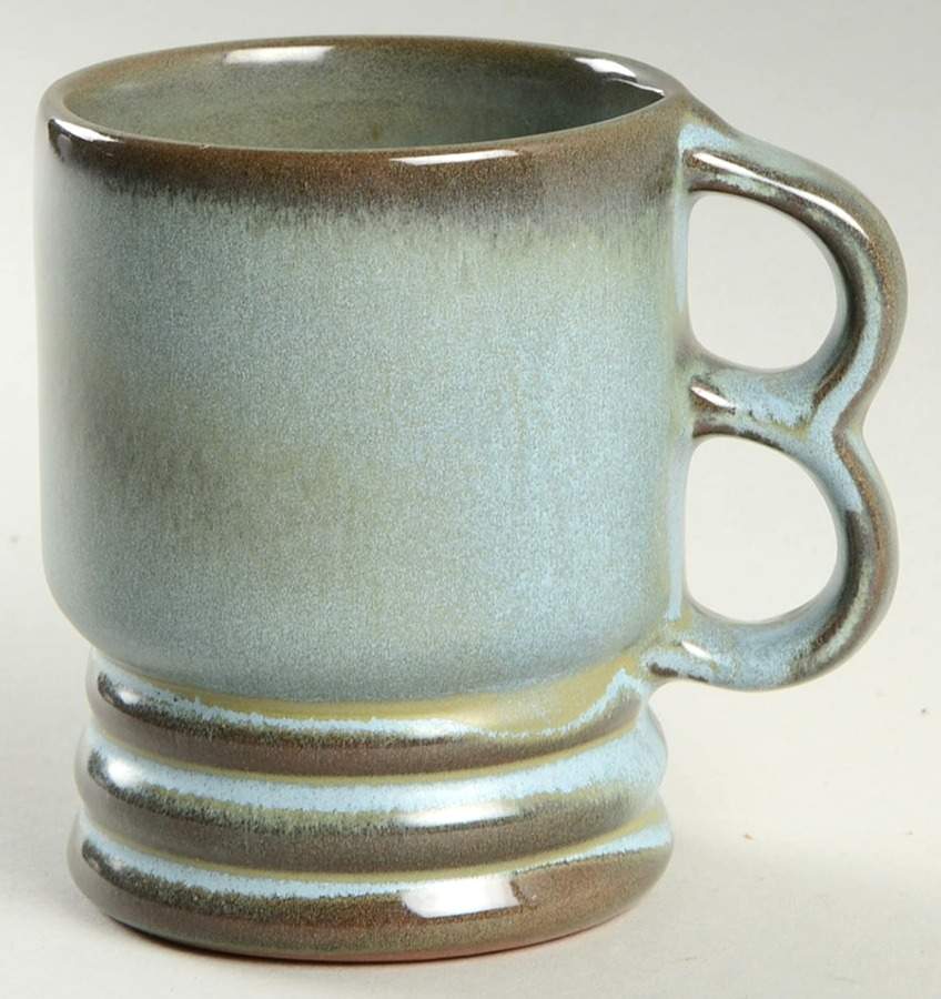 Plainsman Woodland Moss Mug by Frankoma-1