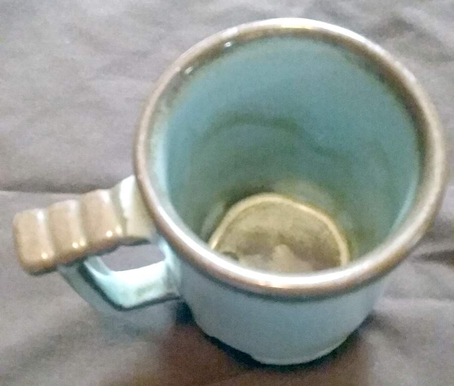 Plainsman Woodland Moss Mug by Frankoma-1