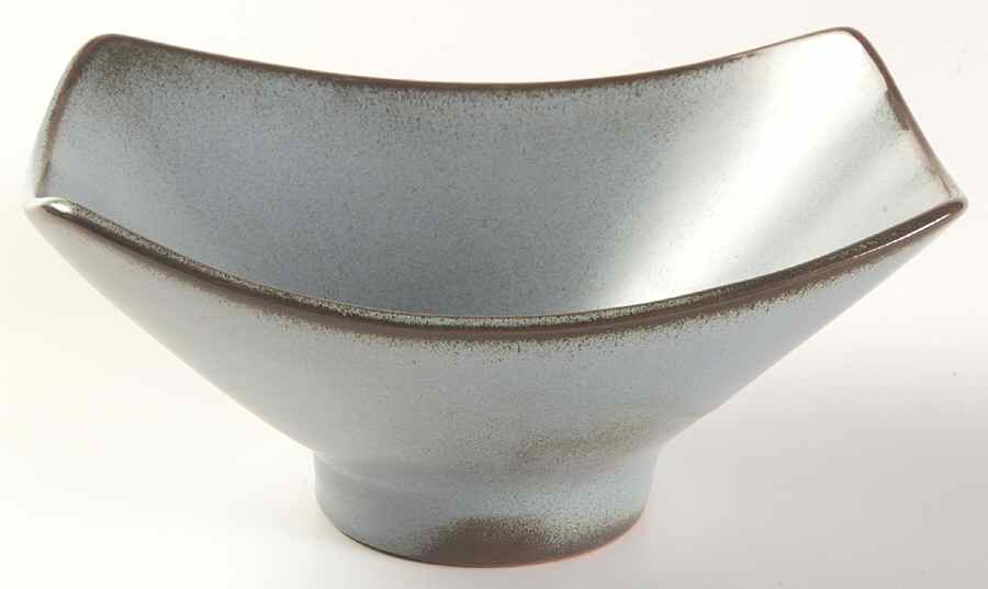 Plainsman Woodland Moss Rice Bowl by Frankoma-1