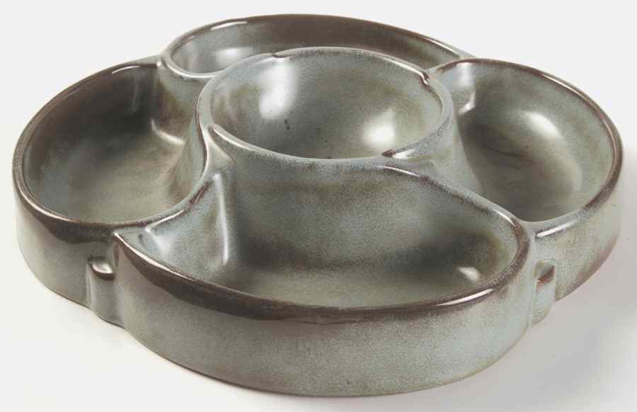 Plainsman Woodland Moss 1-Piece Lazy Susan by Frankoma-1