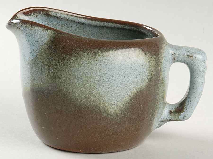 Plainsman Woodland Moss Creamer by Frankoma-1