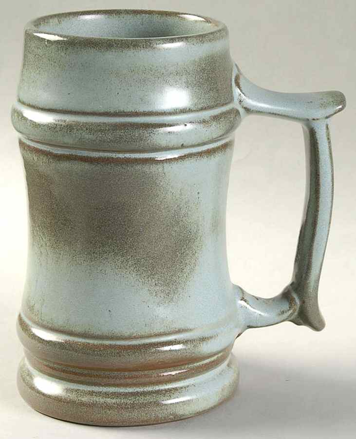 Plainsman Woodland Moss Beer Stein by Frankoma-1