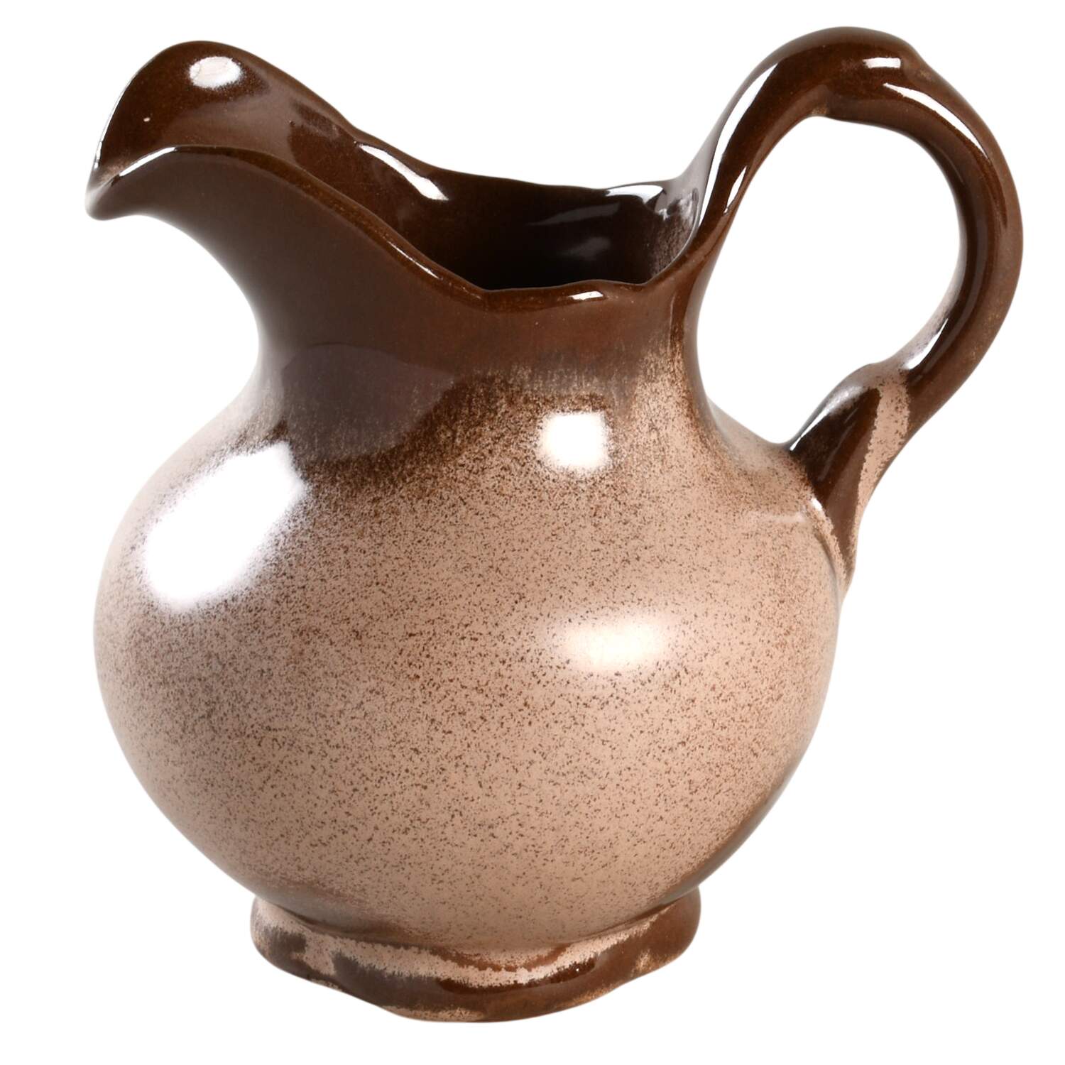 Plainsman Brown Small Pitcher by Frankoma-1