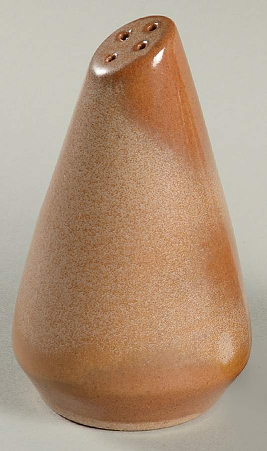 Plainsman Brown Pepper Shaker by Frankoma-1