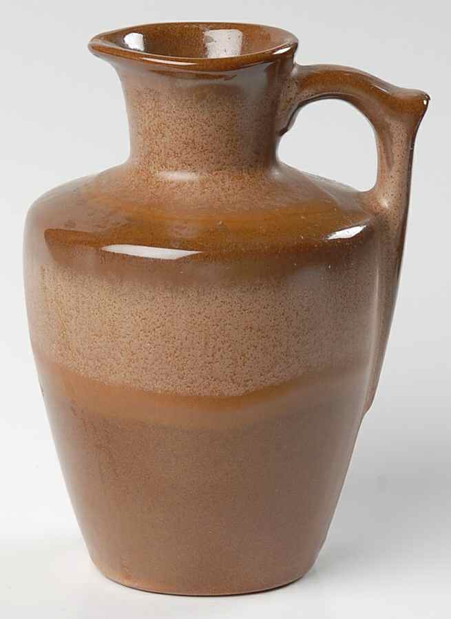 Plainsman Brown 4" Vase by Frankoma-1