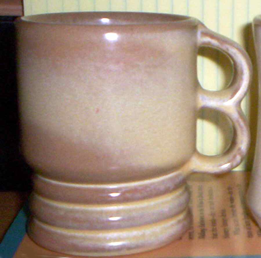 Plainsman Brown Mug by Frankoma-1
