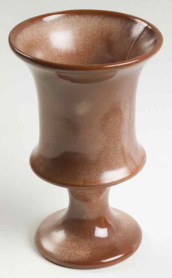 Plainsman Brown 6" Vase by Frankoma-1
