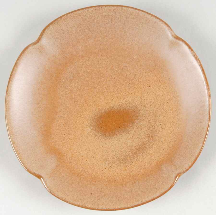 Plainsman Brown Salad Plate by Frankoma-1