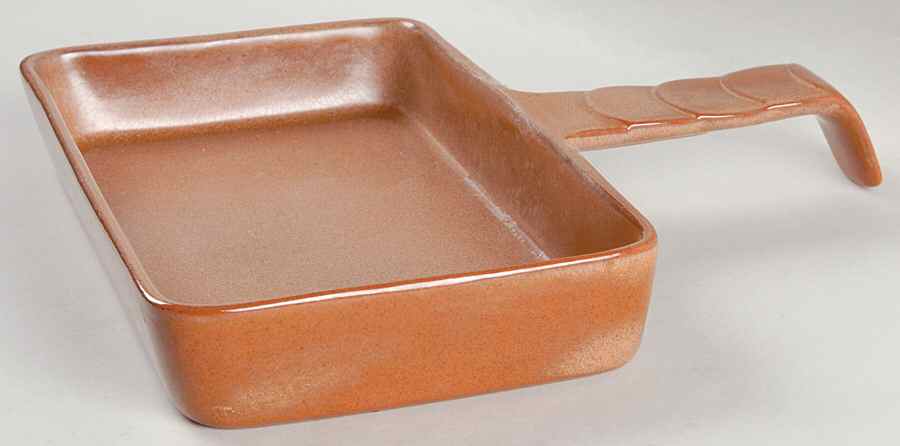 Plainsman Brown Cornbread Baker by Frankoma-1