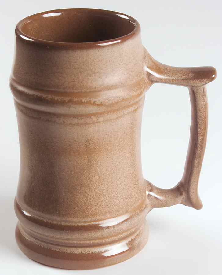 Plainsman Brown Beer Stein by Frankoma-1