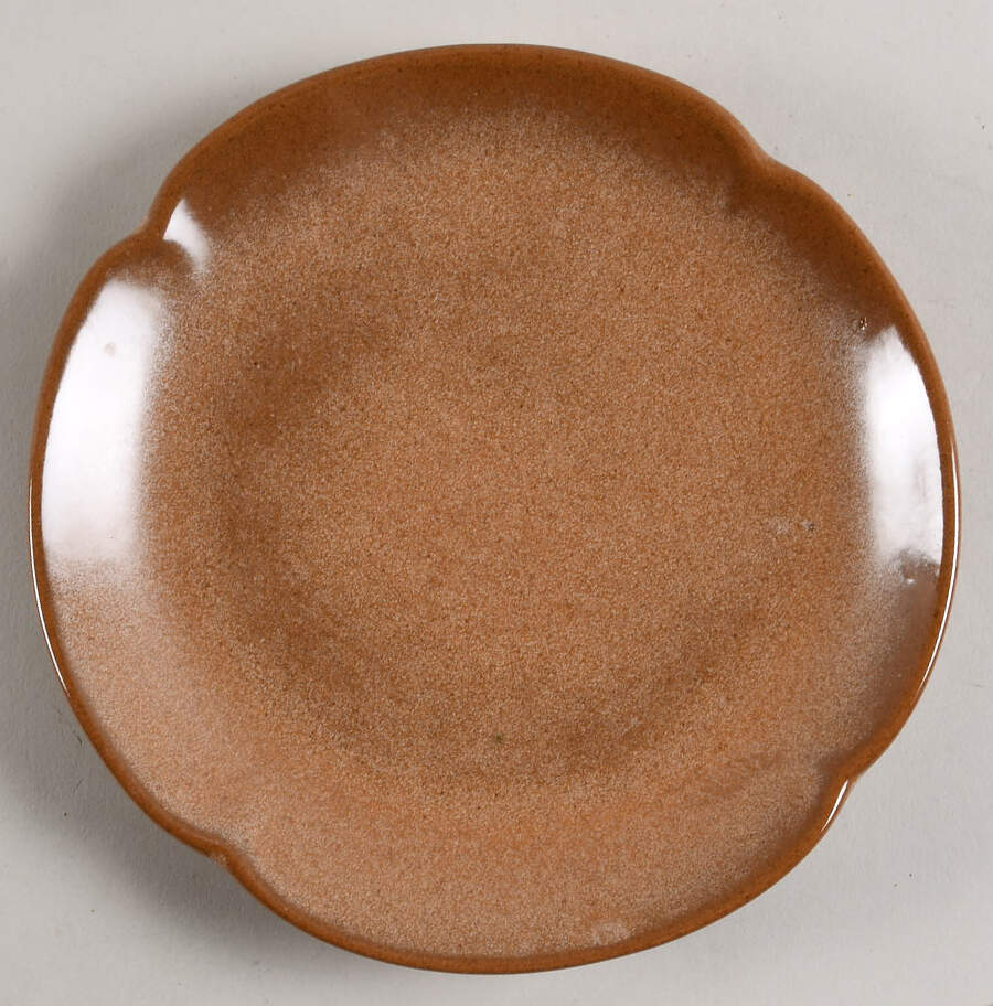 Plainsman Cinnamon Bread & Butter Plate by Frankoma-1