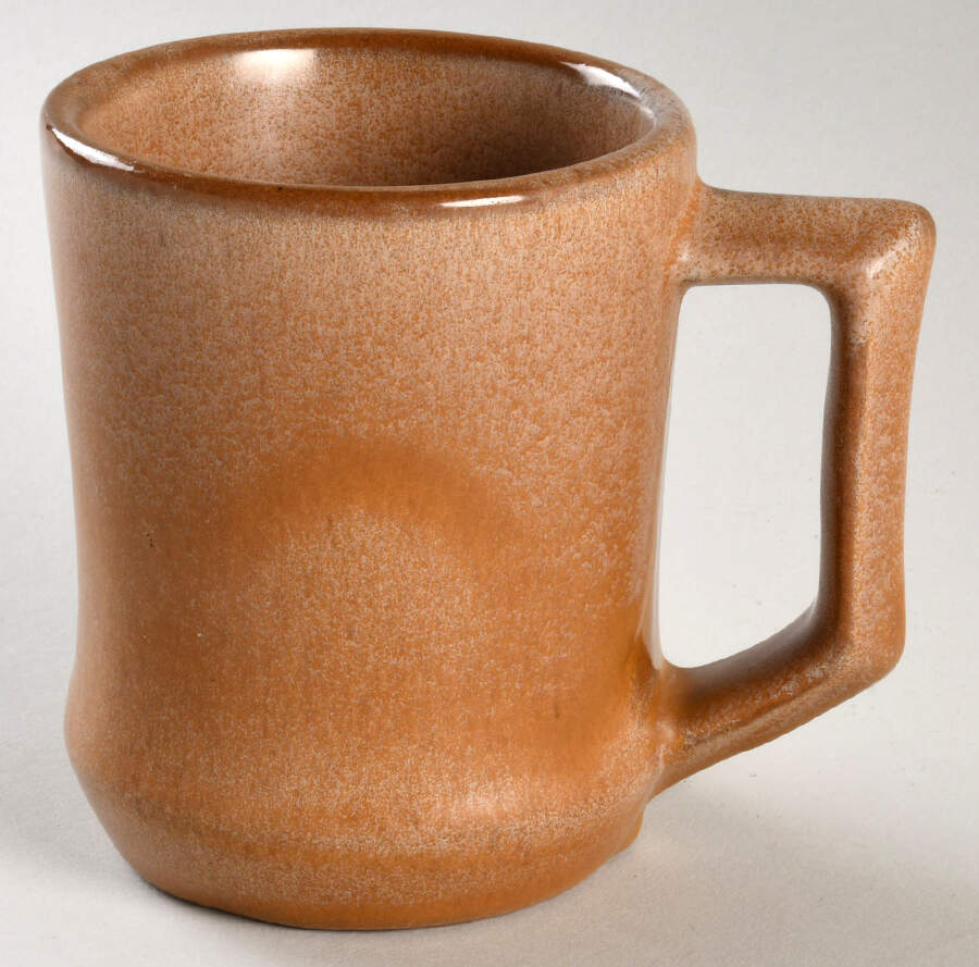 Plainsman Cinnamon Mug by Frankoma-1