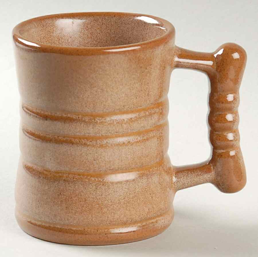 Plainsman Cinnamon Mug by Frankoma-1