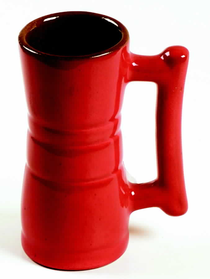 Plainsman Flame Handled China Juice Tumbler by Frankoma-1