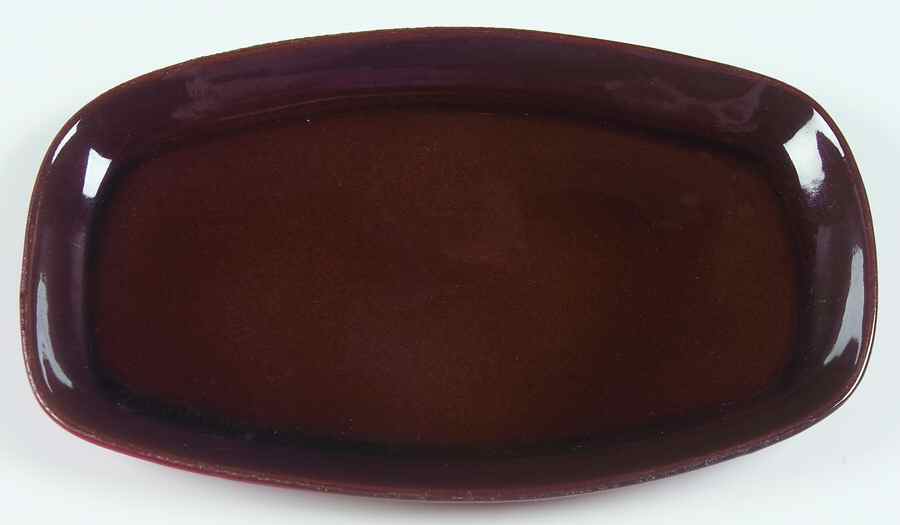 Plainsman Flame 13" Oval Serving Platter by Frankoma-1