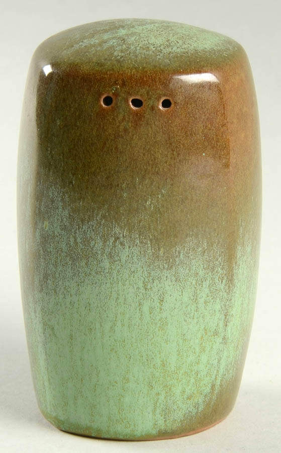 Plainsman Green Salt Shaker by Frankoma-1