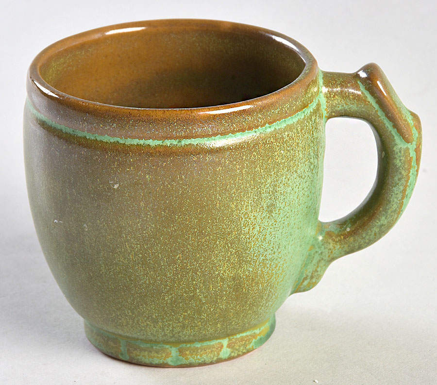 Plainsman Green Small Mug by Frankoma-1