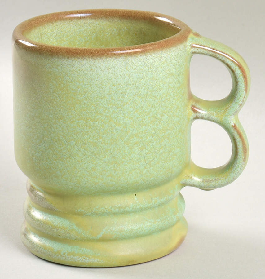 Plainsman Green Mug by Frankoma-1
