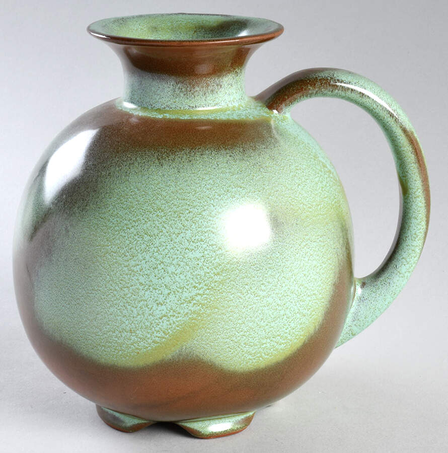 Plainsman Green Carafe No Lid by Frankoma-1