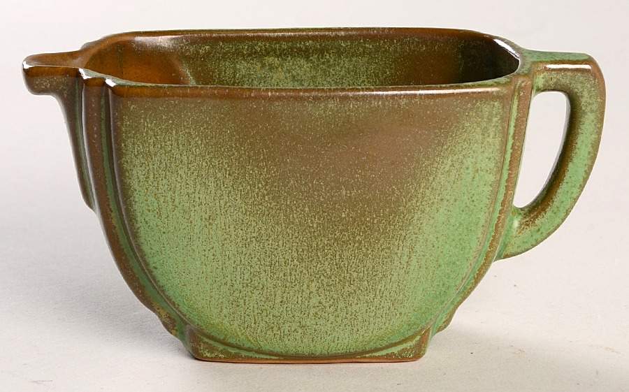 Plainsman Green Mini Creamer by Frankoma-1