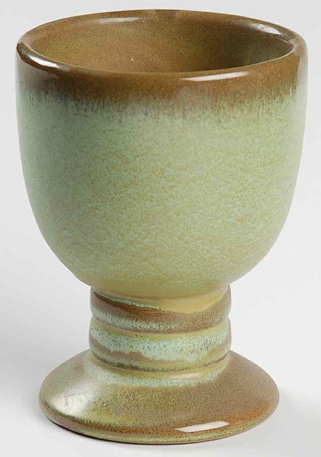 Plainsman Green Tumbler Vase by Frankoma-1