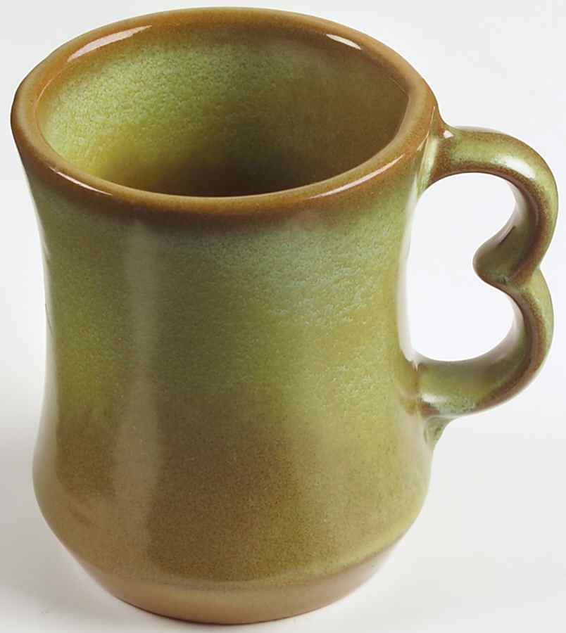 Plainsman Green Mug by Frankoma-1