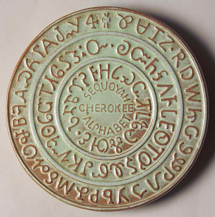 Plainsman Green Trivet by Frankoma-1