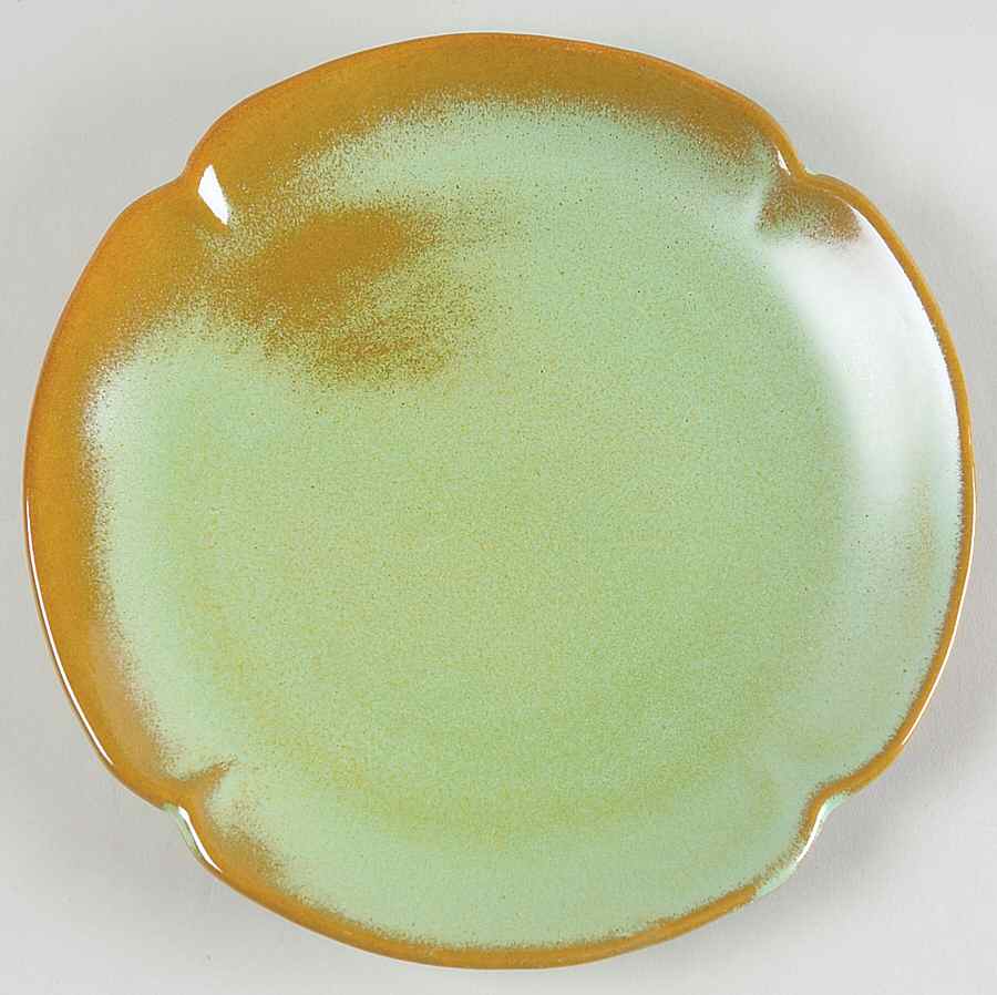 Plainsman Green Salad Plate by Frankoma-1