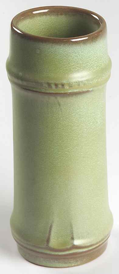 Plainsman Green 7" Vase by Frankoma-1